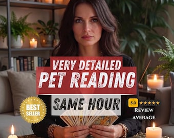 Lectura de mascotas en la misma hora / Lectura de tarot para animales / Lectura psíquica en la misma hora / Telepatía con animales / Lectura clarividente /