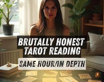 Brutal Tarot Reading, No Sugar Coating, Same Hour Psychic Love Reading, Love Tarot Reading, Honest Medium Reading, Accurate Future Reading