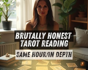 Brute tarotlegging: eerlijke gepersonaliseerde begeleiding met 3 kaarten (levering pdf-rapport binnen 1 uur)