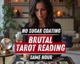 Lectura brutal, Tarot brutal sin rodeos, Lectura psíquica del amor en la misma hora, Lectura de Tarot del amor, Perspectivas honestas de un médium