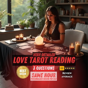Same Hour Love Tarot Reading | Zeer gedetailleerd | Tarotkaarten lezen | Diep paranormaal lezen | Soulmate-lezing | Tweelingziel lezen | Dezelfde dag
