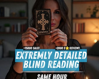 Blind Tarot Reading, No Question Telephaty, Love Reading, Psychic Future Predictions, Spiritual Guidance