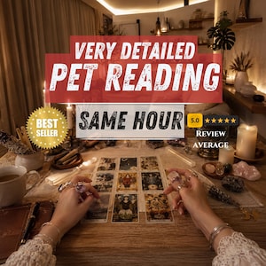 Same Hour Pet Reading | Tarot Reading for Animals | Same Hour Psychic Reading | Animal Communicator   Telepathy | Clairvoyant Reading |