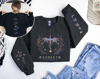 Sweat Basgiath War College, sweat à capuche Dragon Rider, t-shirt quatrième aile - Violet Sorrengail & Xaden Riorson, t-shirt Fly or Die, chemise livre fantastique