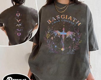 Sudadera Fourth Wing, Camisa de colores cómodos de la Escuela de Guerra Basgiath, Jinete de dragón, Violet Sorrengail, Xaden Riorson, Cuadrante de jinetes, Lector