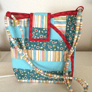 Patrón de bolso acolchado - Bolso de mano para uso diario de Back and Forth - Descarga en PDF - N.º 560