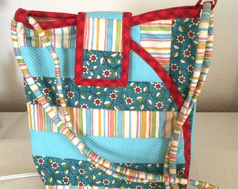 Quilted Purse Pattern - Back and Forth Bag for Everyday - PDF Download - #560