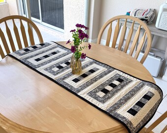 Quilted Table Runner Pattern - Beginner Friendly - Elegant Lace Table Runner Pattern  (Mailed Paper Pattern)  - Tulip Square No. 647