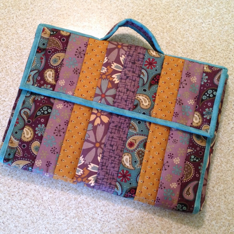 Quilted Portfolio Bag - Etsy