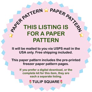 Log Cabin Corners Quilted Table Topper Pattern: Tulip Square (mailed ...