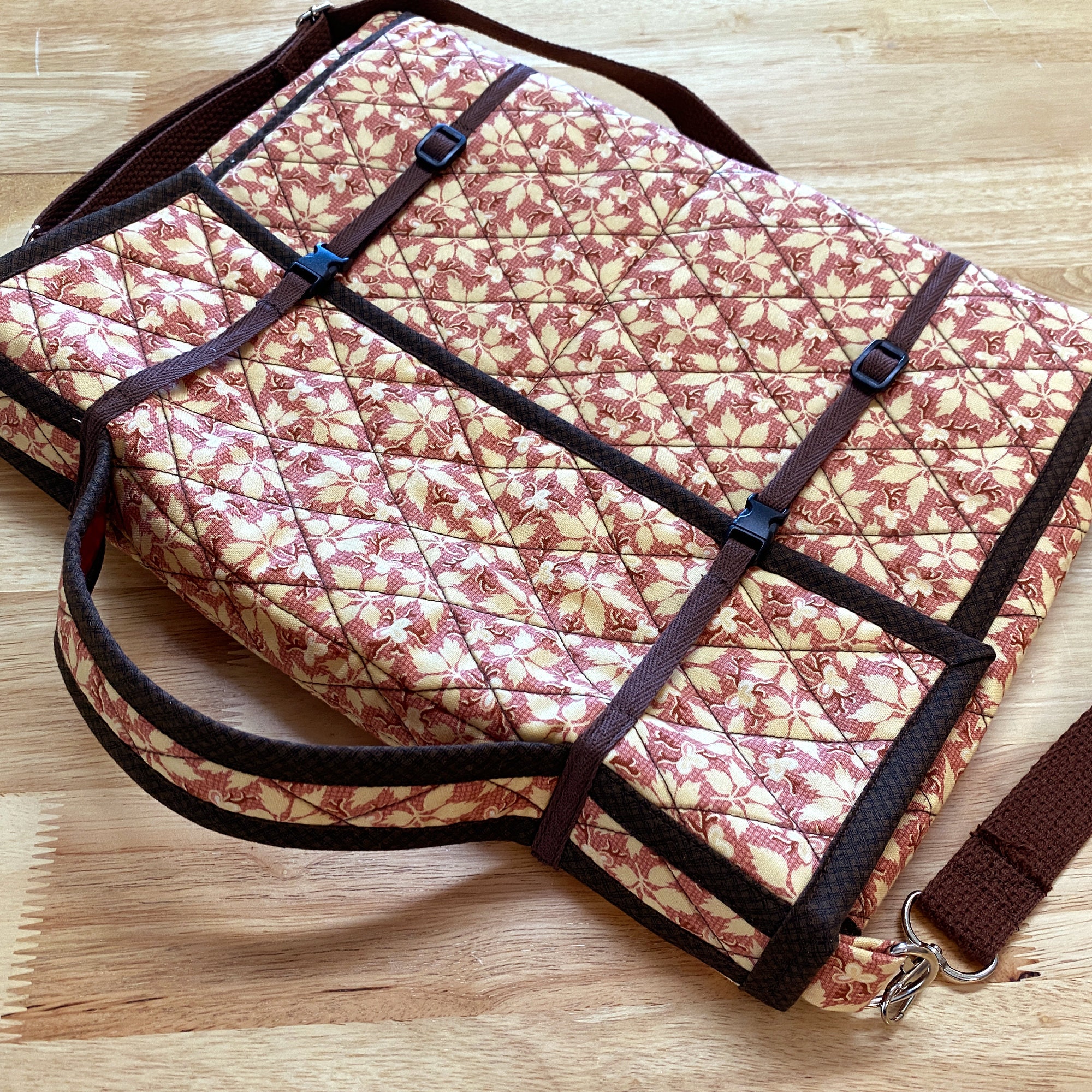 Messenger Bag Laptop Case Pattern Quilted Messenger Bag Etsy