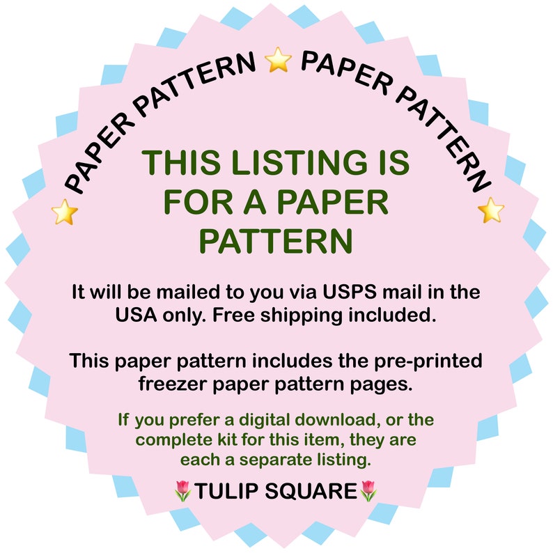 Peppermint Pinwheels Quilted Table Runner Tulip Square Pattern 566 Mailed Paper Pattern image 3