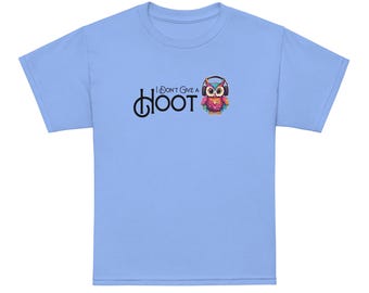 I Don't Give a Hoot Youth t-shirt