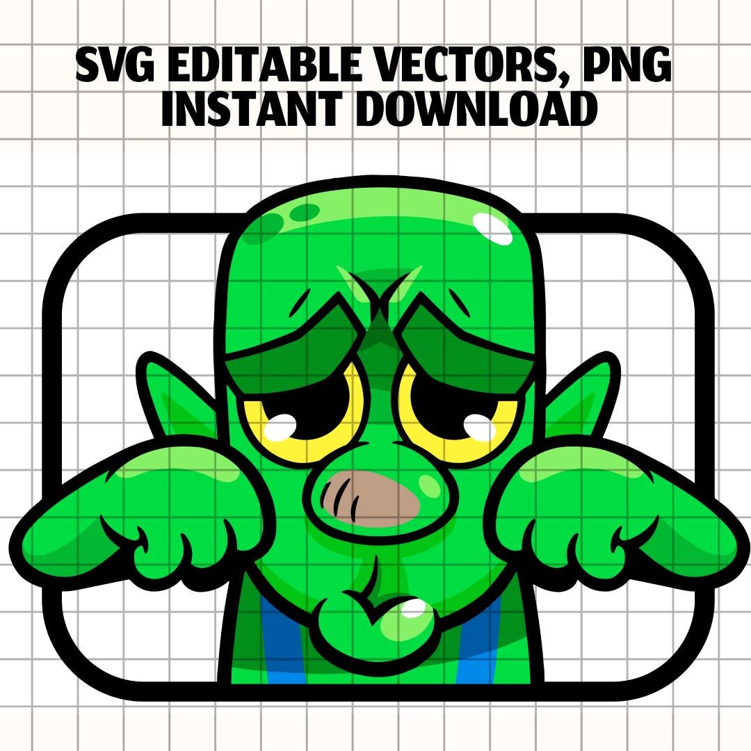 Clash Royale Emote - Etsy New Zealand