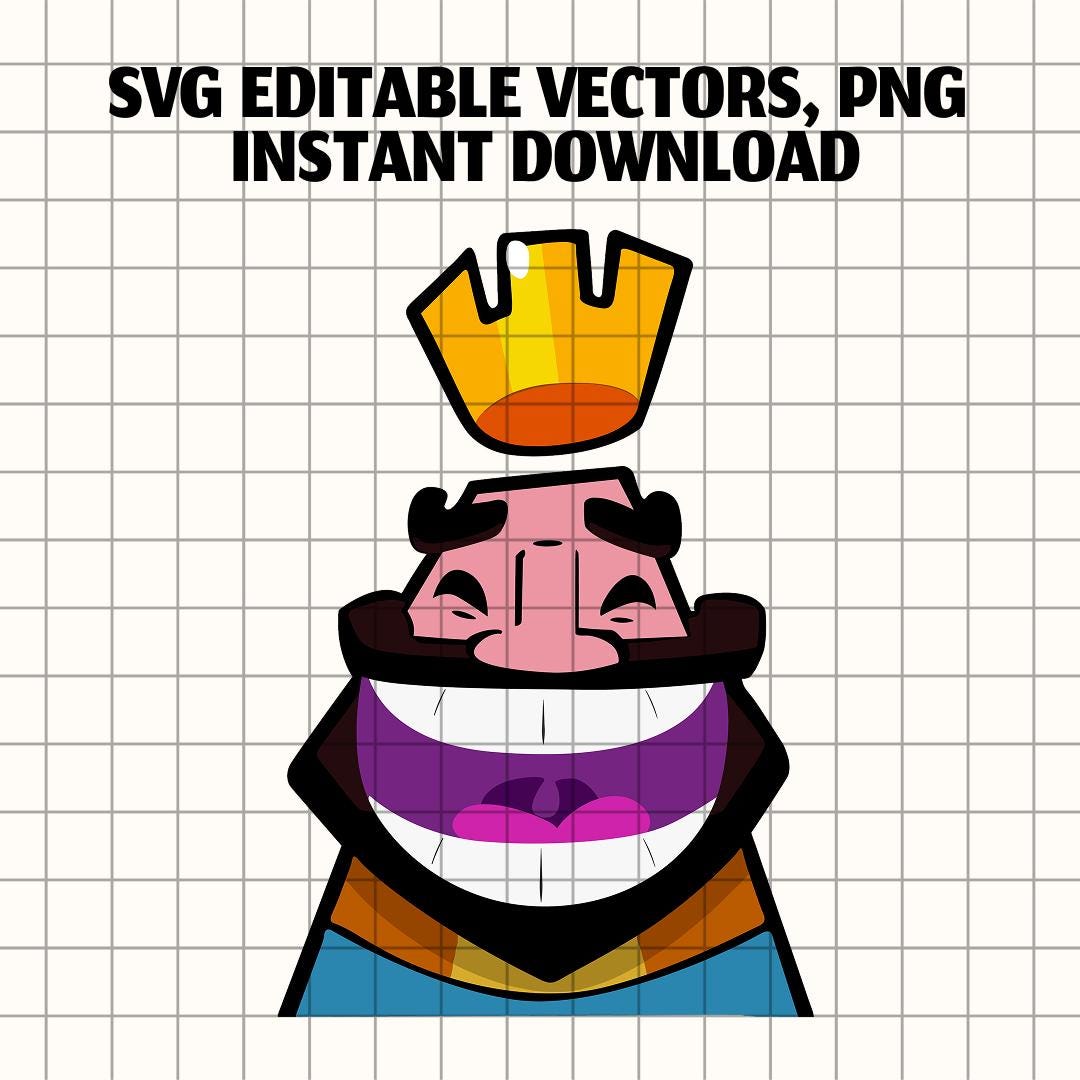 Clash Royale Emote - Etsy New Zealand