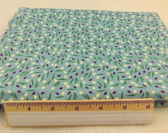 Steel Blue Floral Fabric by Pinnacle Fabrics - Sewing with Nancy by Nancy Zieman -  BTY