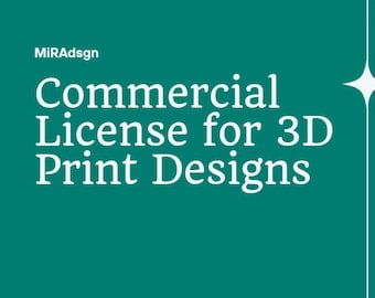 Commercial License Digital Products MiRAdsgn