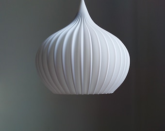 The Dune lampshade 3D Print File 3mf - Digital Download - Pendant Light Shade