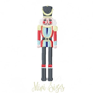 Mini  Nutcracker Original Herrington Design Embroidery Machine Design Instant Download PES BX All Formats