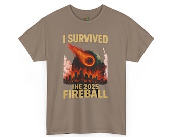 Sarcastic Fireball Meteor T-Shirt: Funny Humor Tee