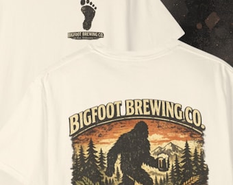 Camiseta de edición limitada difícil de encontrar de Bigfoot Brewing Company / Comfort Colors