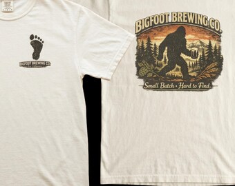 Bigfoot Brewing Company small batch hard to find T-shirt | Comfort Colors