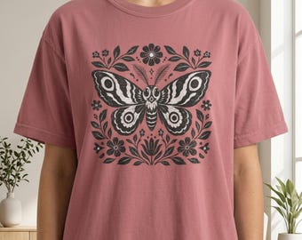 Mothra Graphic Tee Mothra Cryptid Legend TShirt
