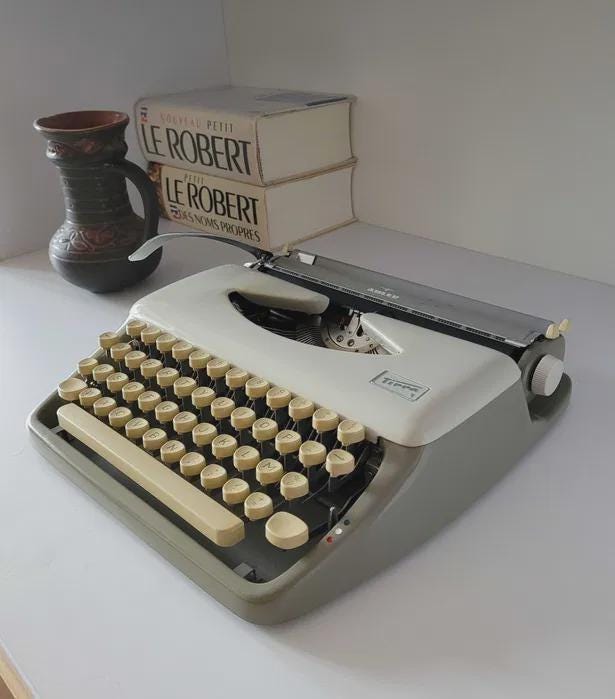 Adler typewriter - Etsy 日本
