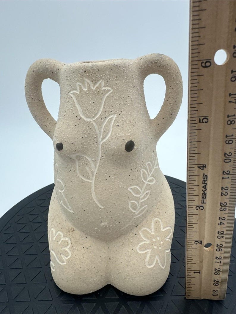 Urban Outfitters Ceramic Leggy Lady Vase image 6
