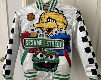 Elmo Sesame Street JH Design Life on the Street Child Jacket Sz L