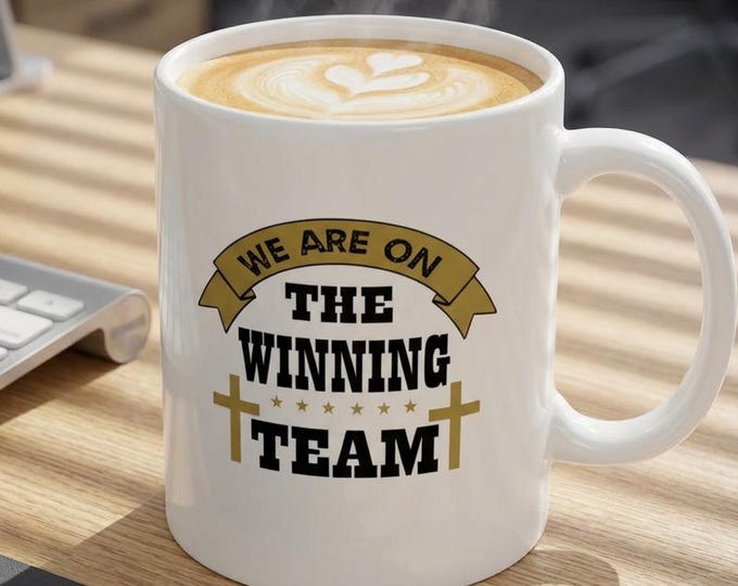 Christian Faith Coffee Mug, Inspirational Sayings Mug