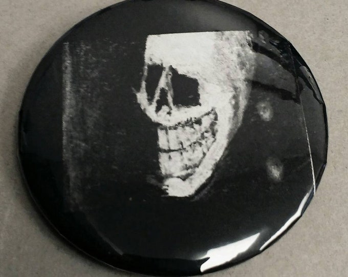 Skull Pinback 2.25" Punk Button