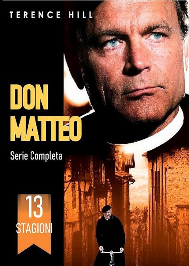 Don Matteo 1 DON MATTEO - Terence Hill / Complete TV Series in Italian (13 Seasons ...