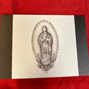 Nuesta Señora de Guadalupe - Notre-Dame de Guadalupe - Carte de la Vierge Marie