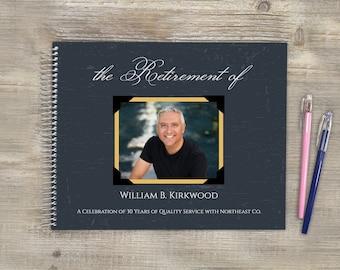 Retirement memory book ideas