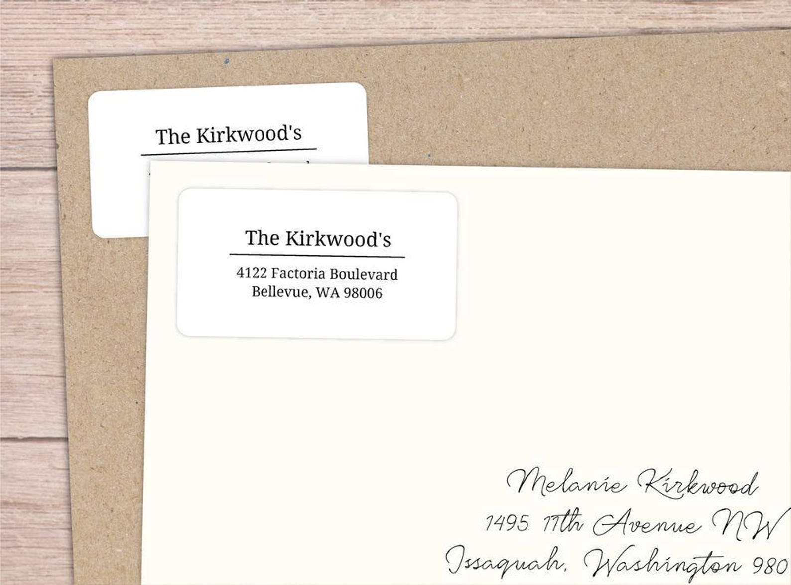 Address Labels Custom Address Labels Mailing Labels Etsy