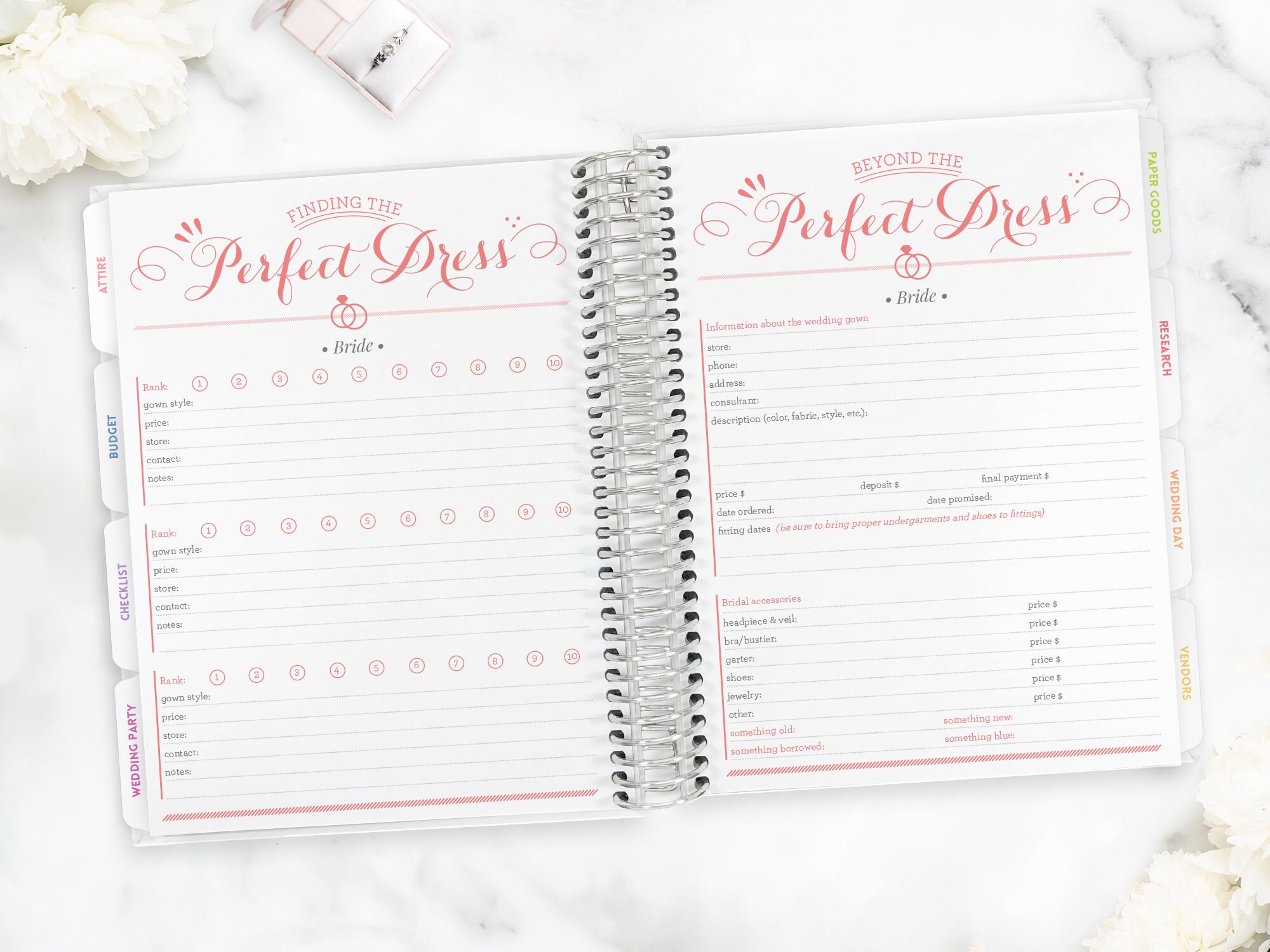 Custom Wedding Planner Wedding Planner Organizer Etsy