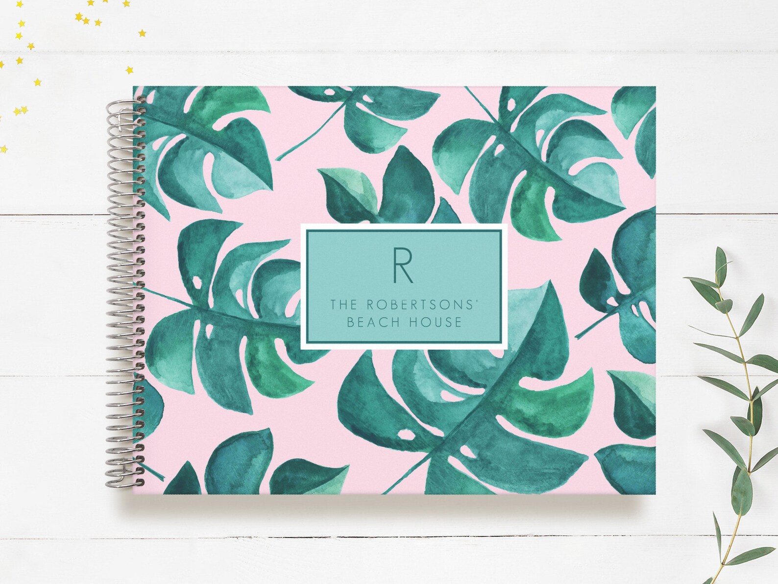 House Guest Book Family Home Guestbook Housewarming Etsy