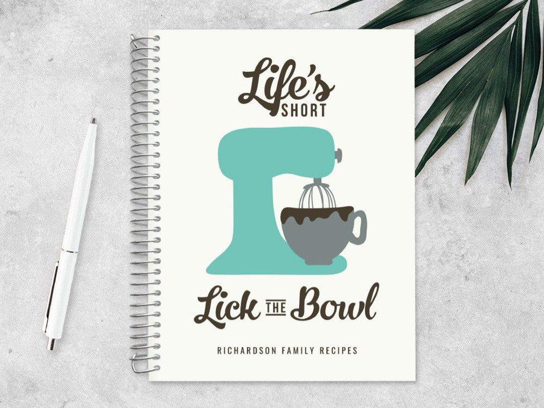 Recipe Journal Cooking Journal Recipes Notes Journal - Etsy