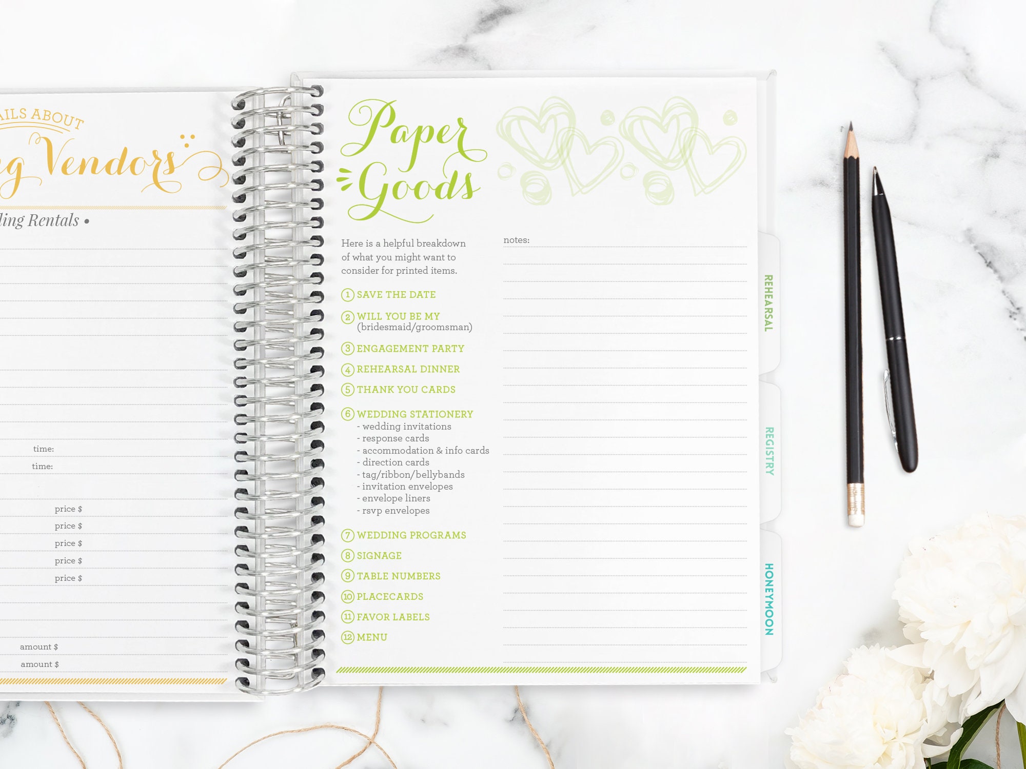 Custom Wedding Planner Wedding Planner Organizer Etsy