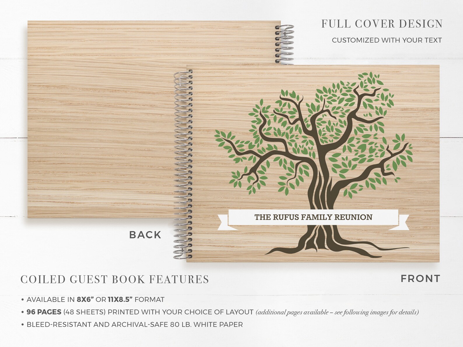 Family Reunion Guest Book Reunion Guestbook Family Reunion Etsy