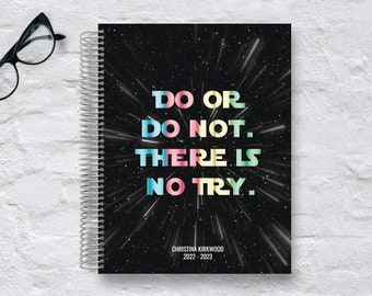 Teacher Planner | Student Planner | 2022 | Lesson Plan | 5 Days Per Week | Personalized Academic Planner | There Is No Try Quote