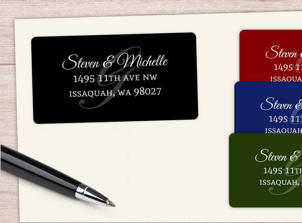 Address Labels custom address labels mailing labels Etsy
