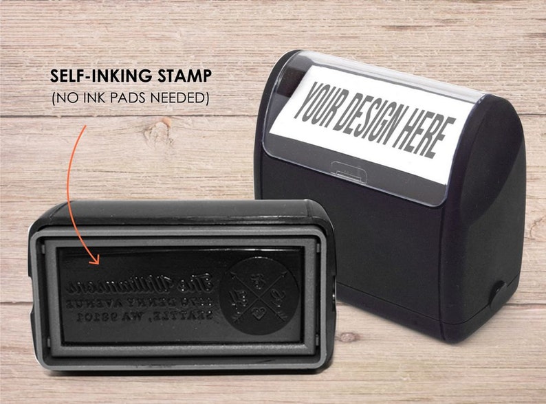 Self Inking address stamp time saving address stamp Customized address stamps Bold Initial Custom Address Stamp Custom Address Stamp