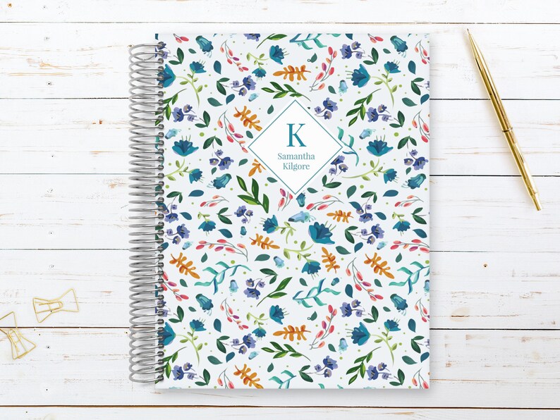 20222023 Custom Teacher Planner Personalized Academic Etsy