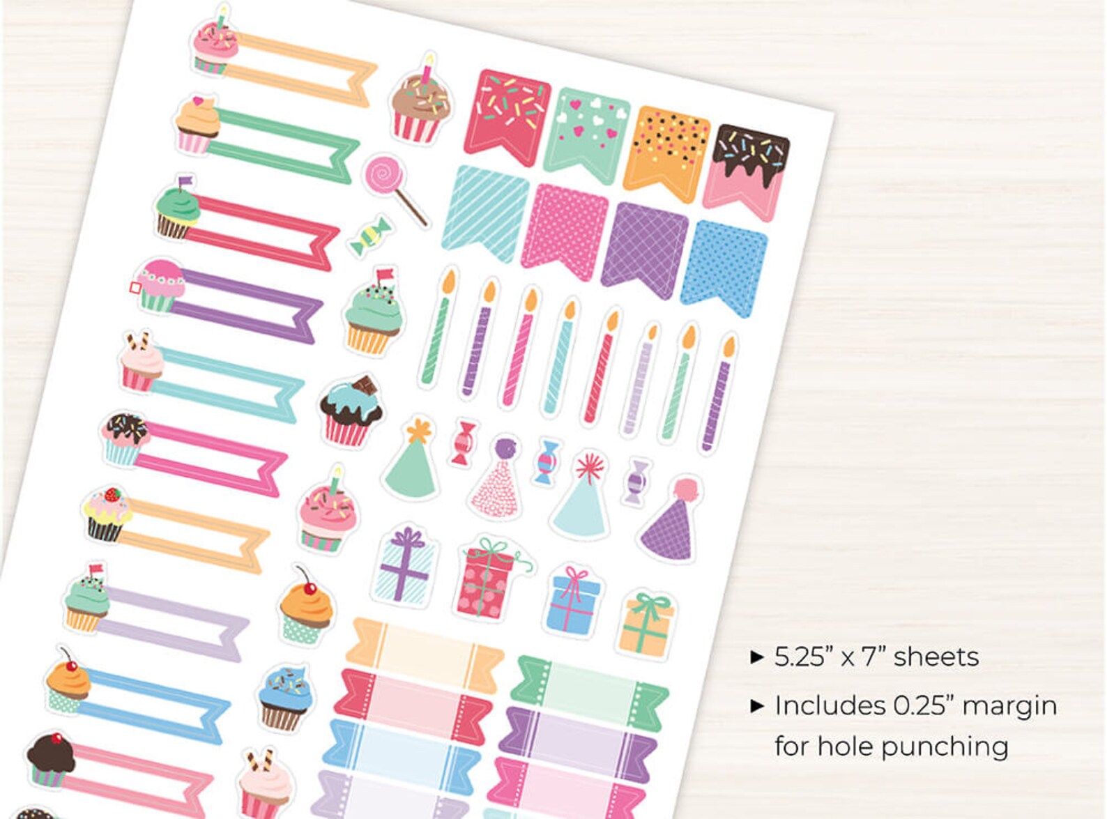 Premium Planner Stickers Everyday Stickers Decorative Etsy