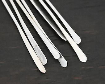 Sterling Silver Paddle Headpins 22 Gauge 2 inches