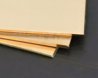 Nu Gold Jewelers Brass Sheet 3"x3"