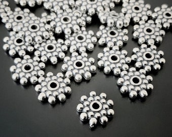 Sterling Silver Daisy Spacer