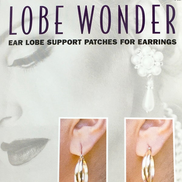 Lobe Wonder Ear Lobe Support Patches for Earrings